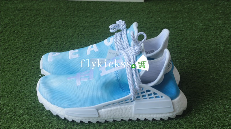 Pharrell x Adidas NMD Hu F&F Edition China Exclusive Blue Peace